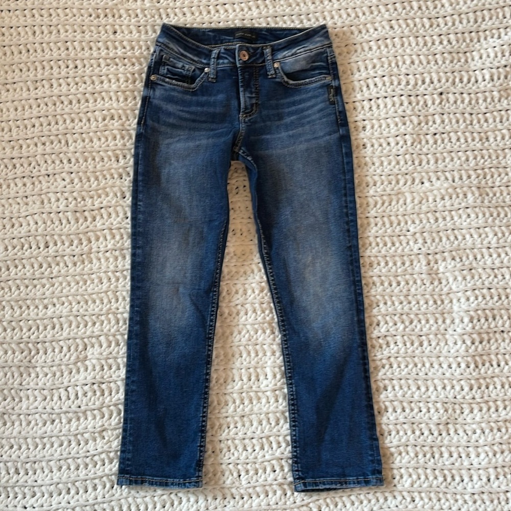 Silver jeans